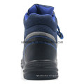 S1p Split Leather PU Injuection Safety Shoe